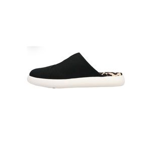 TOMS Womens Alpargata Mallow Mule Sneakers Shoes Casual - Black